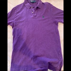 Men’s polo size medium purple EUC